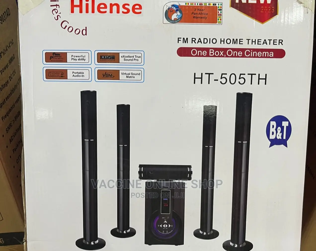Hisense Home Theater System "1 in Central Division Audio & Music