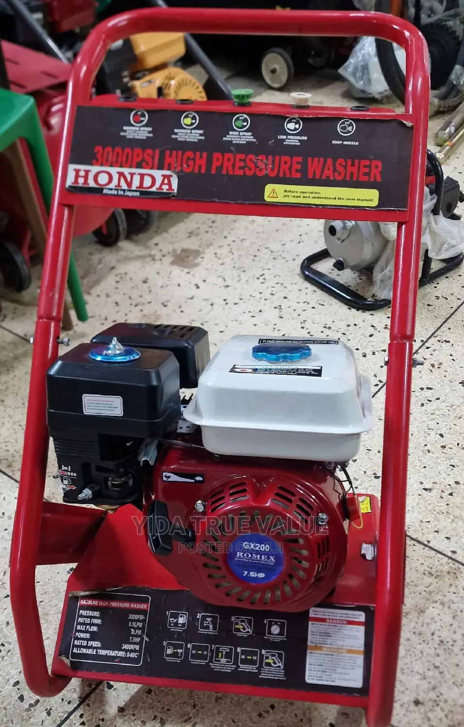 Jet Washer Honda Type