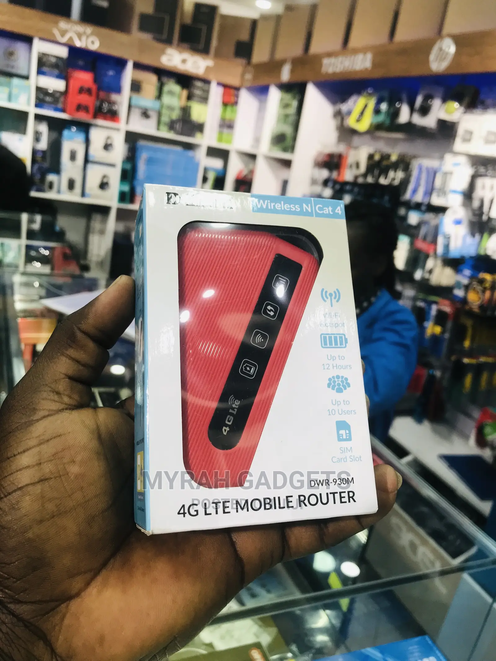 Wireless D-Link 4G LTE Mobile Router