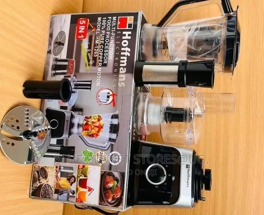 HOFFMANS 5_in_1 \\ 1.8litre Food Processors \\ HM-1265