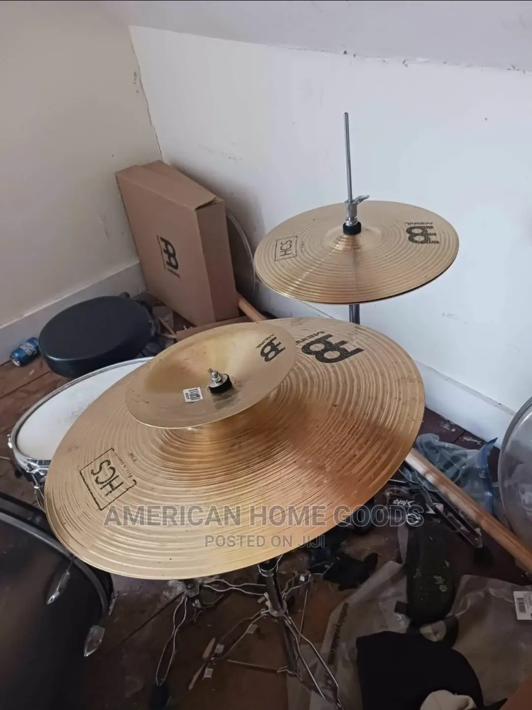 Pearl Drum Complete Full Set With Cymbals and Hi-Hat
