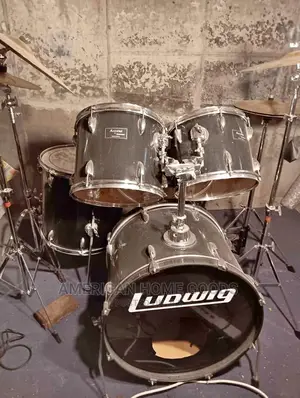 Ludwig Complete Drum Kit With Cymbals.