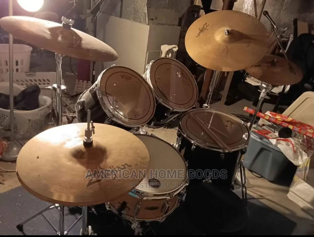 Ludwig Complete Drum Kit With Cymbals.
