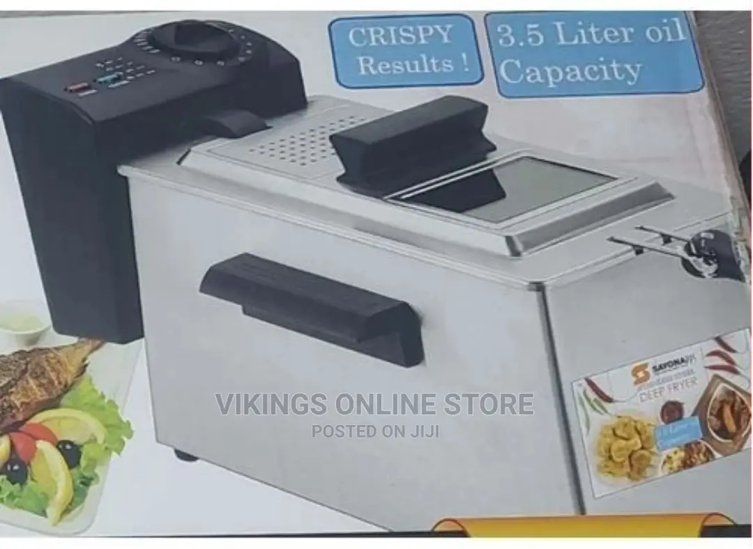 3.5 Litres Electric Stainless Steel Deep Fryer –