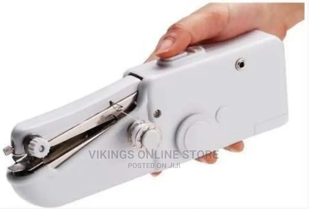Mini Handheld Hini Quick Stitch Sewing Machine – White
