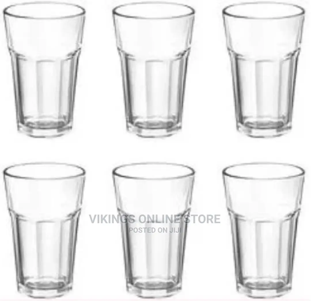 Luminarc 6 Pieces of Water Juice Glasses Cups Drinkware