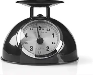 Retro Stainless Steel Mechanical Kitchen Weighing Scale Set