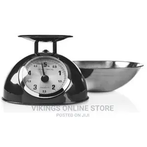 Retro Stainless Steel Mechanical Kitchen Weighing Scale Set