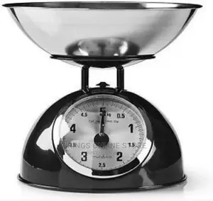 Retro Stainless Steel Mechanical Kitchen Weighing Scale Set