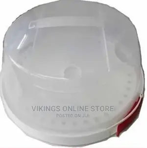 Portable Cake Storage Bin Cupcake Holder Container Box-