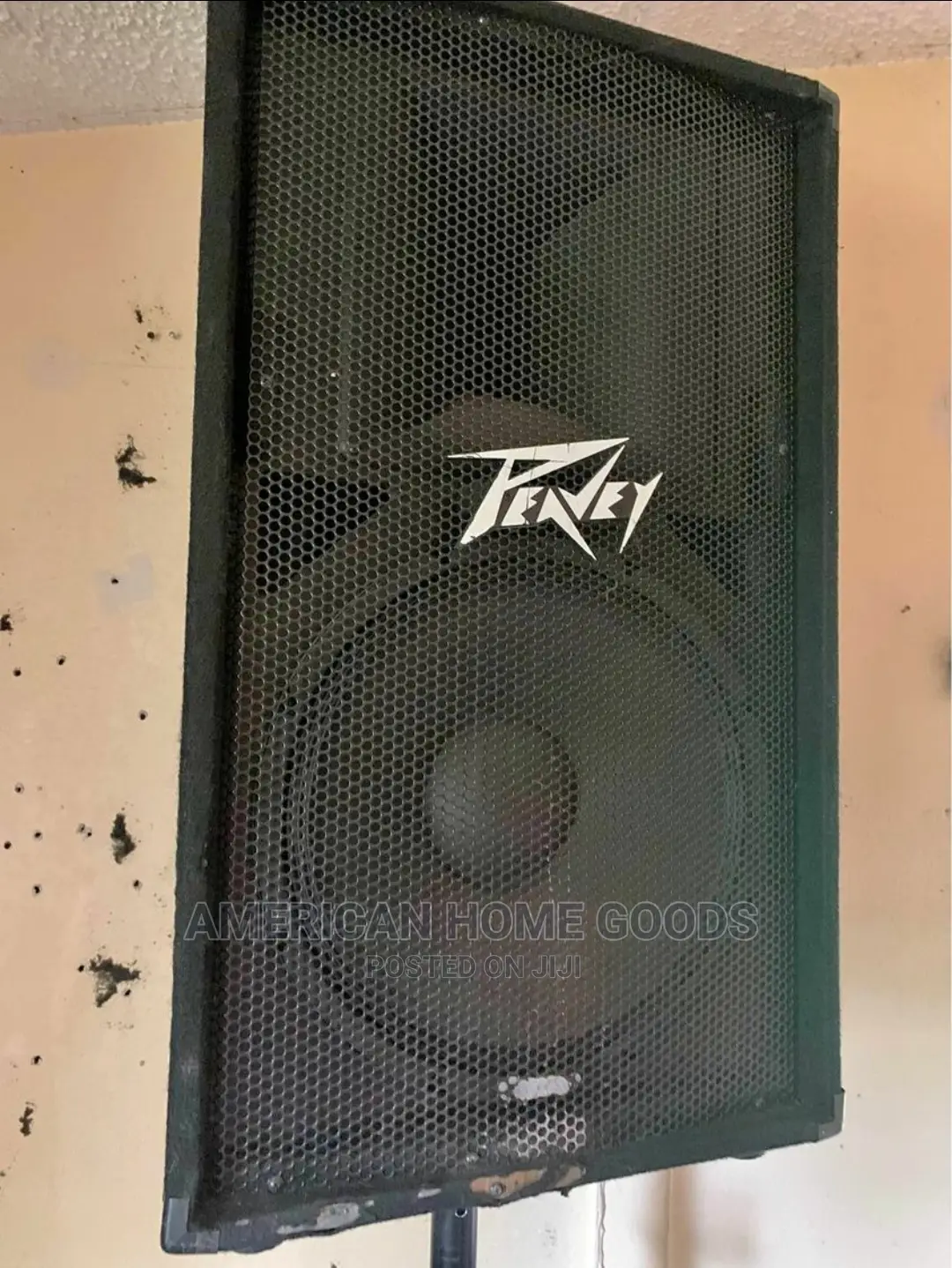 Pair of Peavey 2-Way PA Top Loud Speakers 15 Inch Woofers