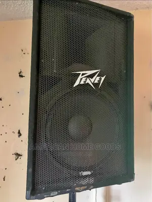 Pair of Peavey 2-Way PA Top Loud Speakers 15 Inch Woofers