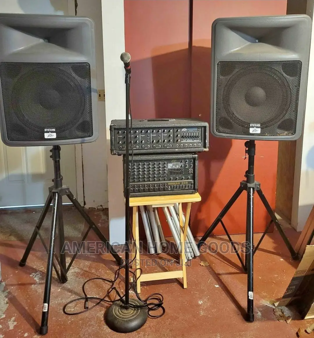 Complete Dj Pa Peavey Setup, Ready for Work.