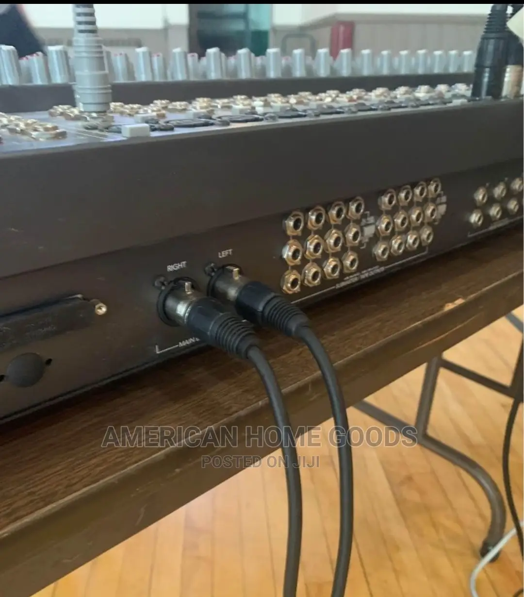 Mackie 32-8 Channel Mixing Board and Mackie Power Amplifier
