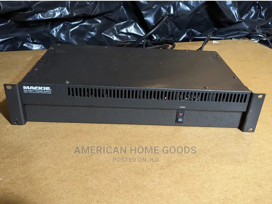 Mackie 32-8 Channel Mixing Board and Mackie Power Amplifier