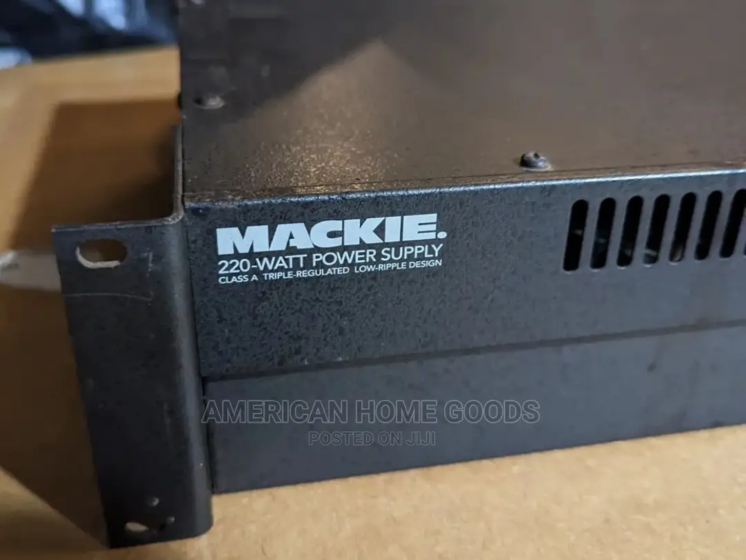 Mackie 32-8 Channel Mixing Board and Mackie Power Amplifier