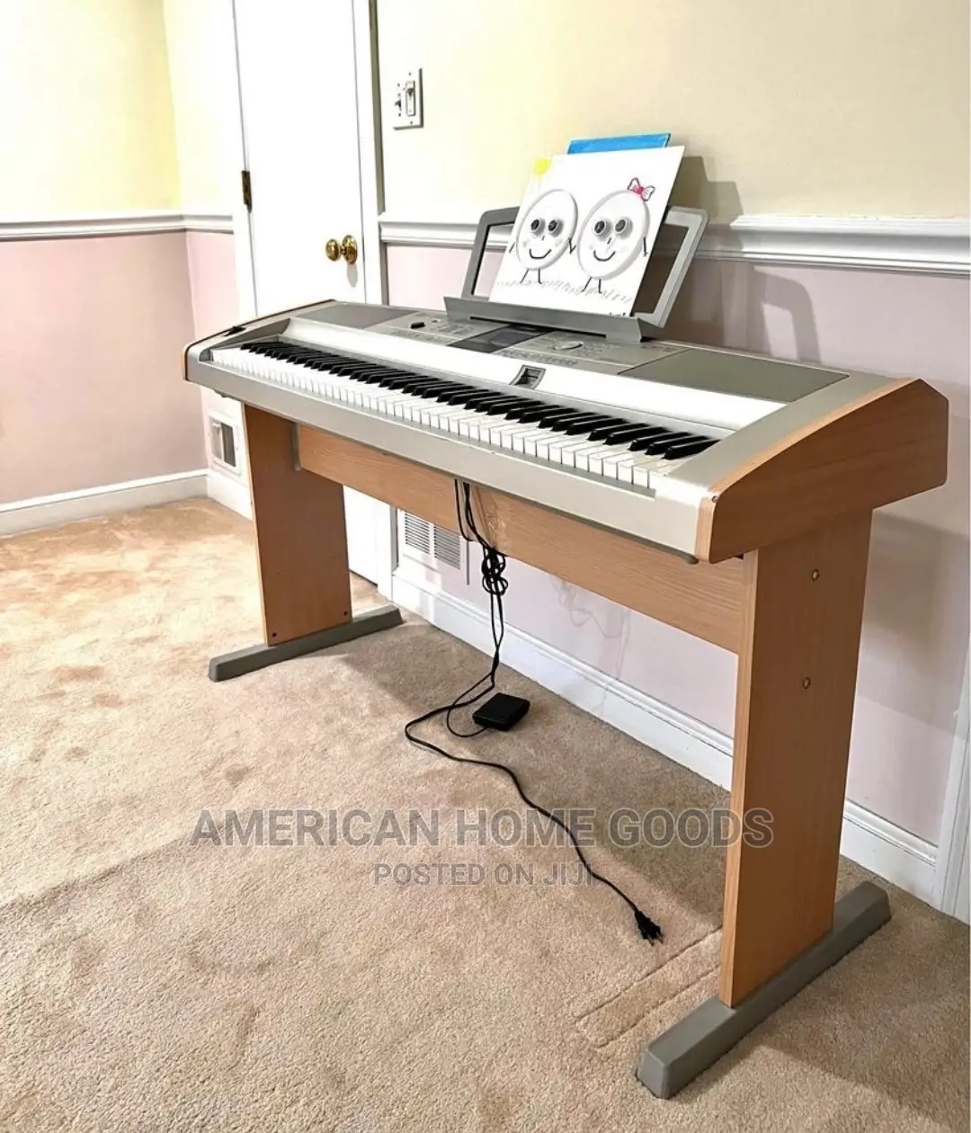 Yamaha Keyboard YPG-535 Full 88 Keys With Stand.
