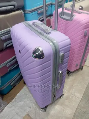 Vip Four Double Wheels Plastic Suitcases.Large.( Purple)