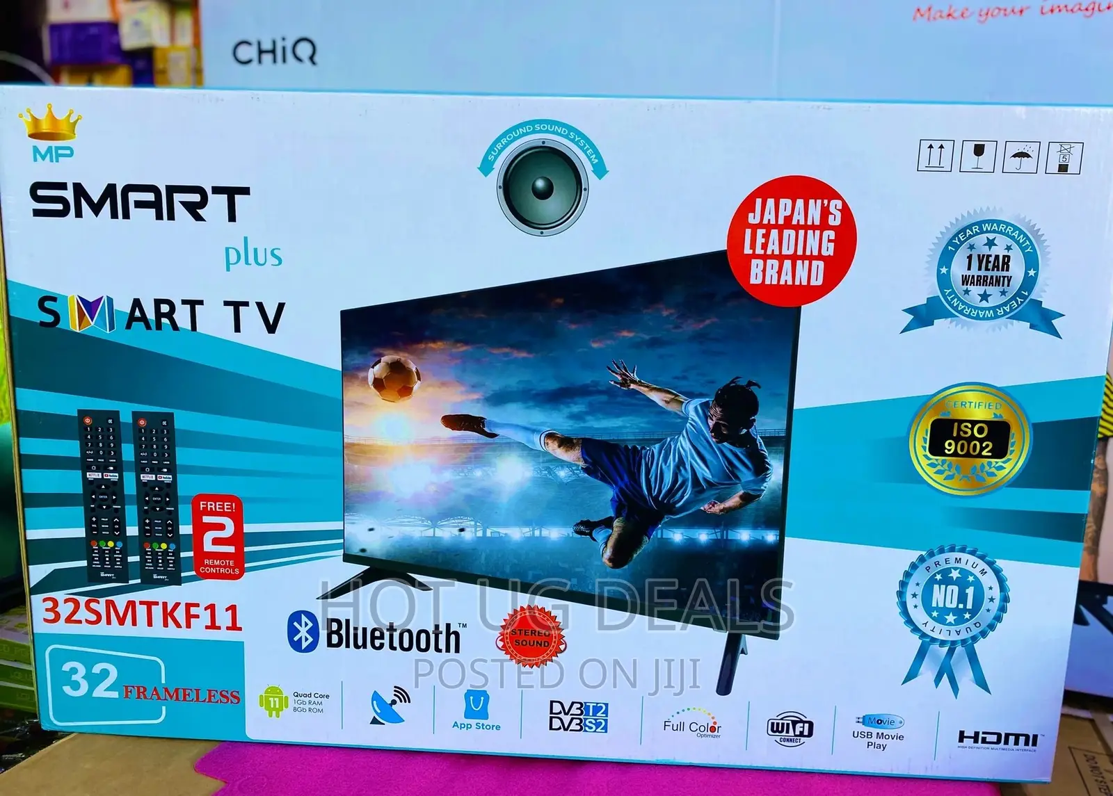 Smartplus 32inch Smart Android Full Hd Tv – Black