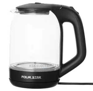 Electric Fast Boiling Glass Kettle Pacolator With Led Lights