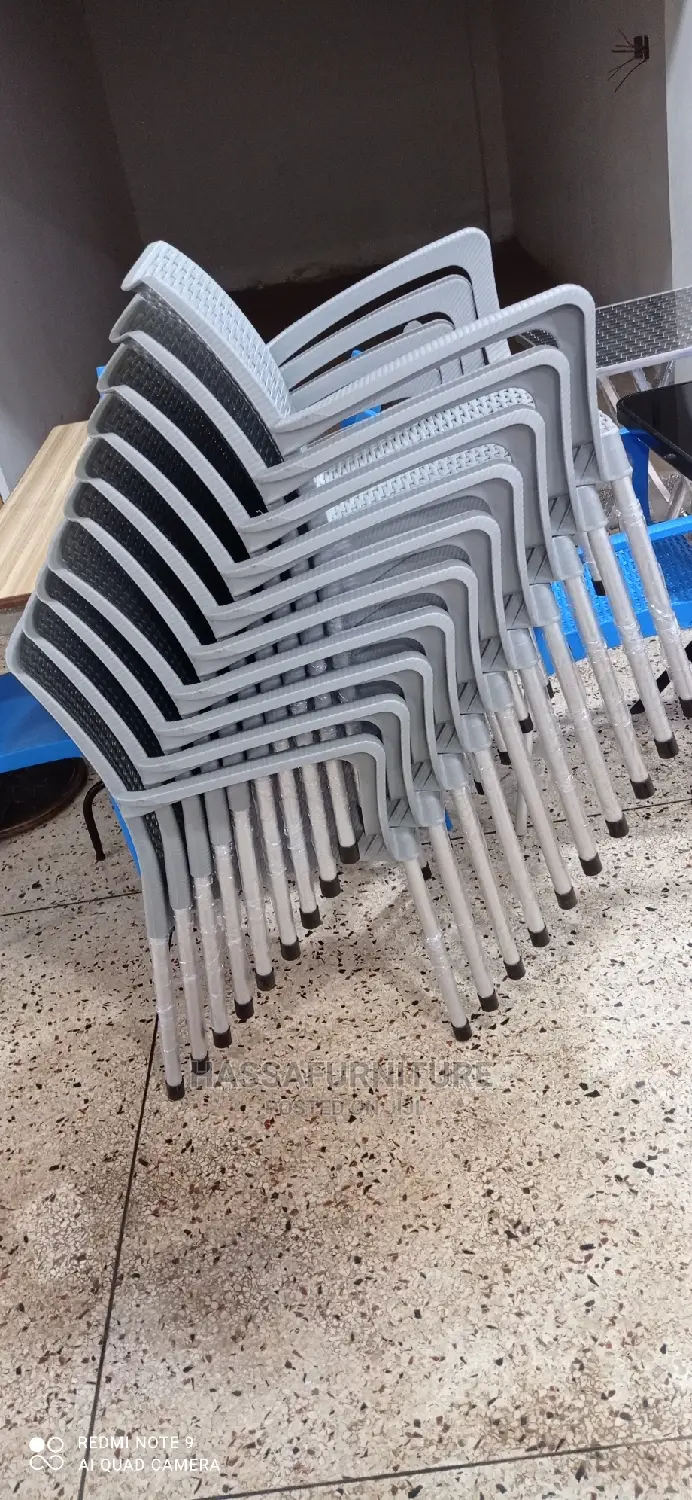 Chrome Plastic Chair Brand New