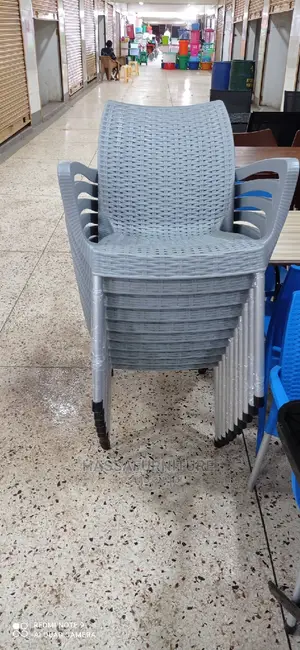 Chrome Plastic Chair Brand New