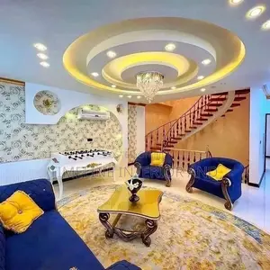 Supper Interior Gypsum Ceiling.