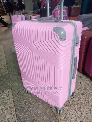 Vip Executive Plastic Traveling Bag.Large.( Pink)