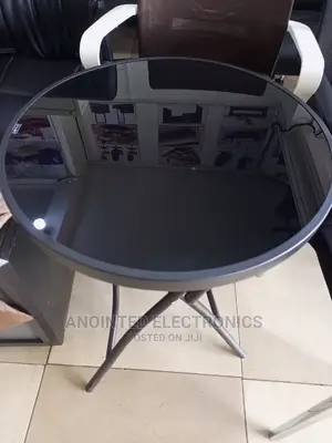 Lfoldable Glass Table