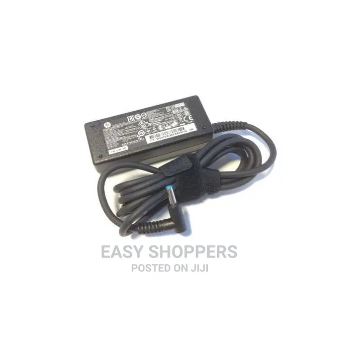 Hp Power Adapter /Small Blue Pin 19.5 v 3.3A ) - Black