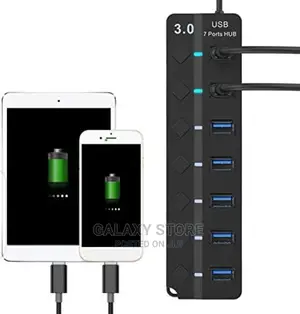 3.0 Usb Hub 7port High Speed Fast Charging Transfer Rate