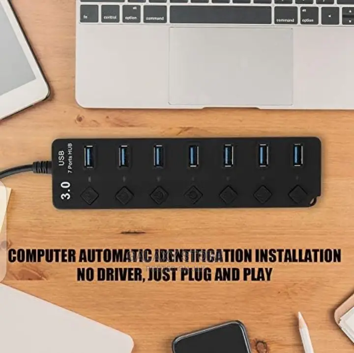 3.0 Usb Hub 7port High Speed Fast Charging Transfer Rate