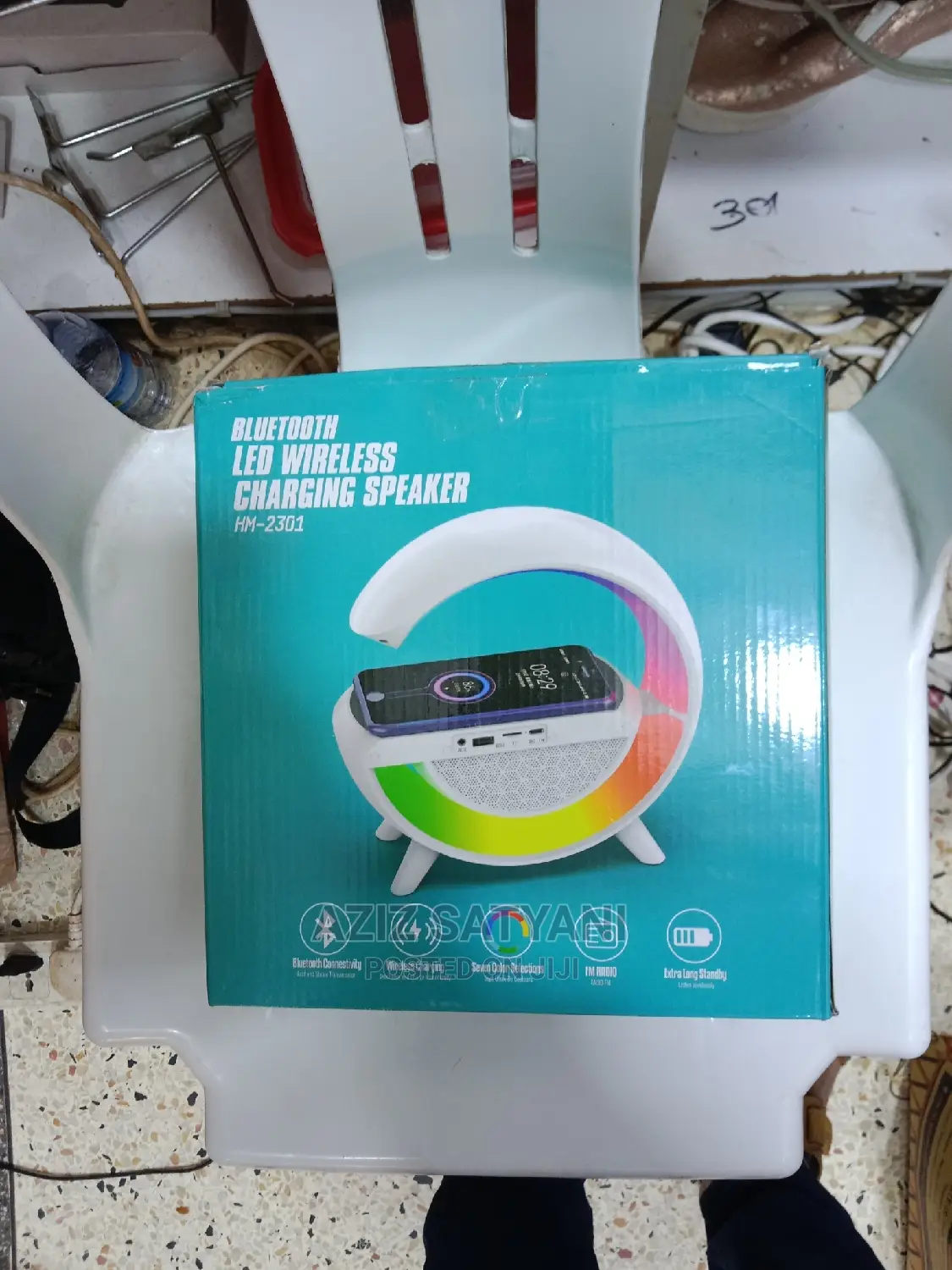 SMRT Sunrise Alarm Wake For Bdroom With FST Wirless Chrger
