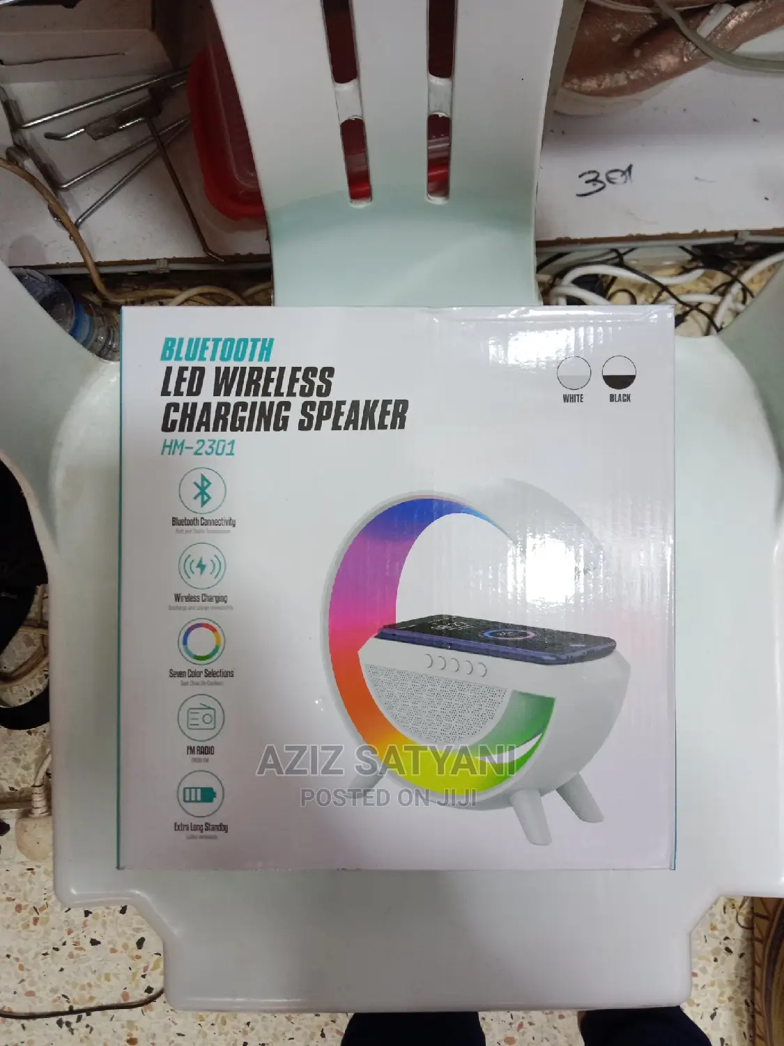 SMRT Sunrise Alarm Wake For Bdroom With FST Wirless Chrger