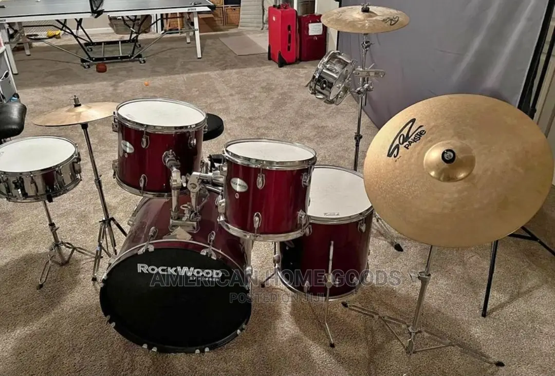 Rockwood Full Drum Kit With Cymbal and Hi-Hat