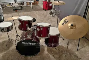 Rockwood Full Drum Kit With Cymbal and Hi-Hat