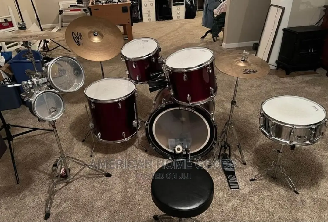 Rockwood Full Drum Kit With Cymbal and Hi-Hat