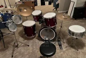 Rockwood Full Drum Kit With Cymbal and Hi-Hat