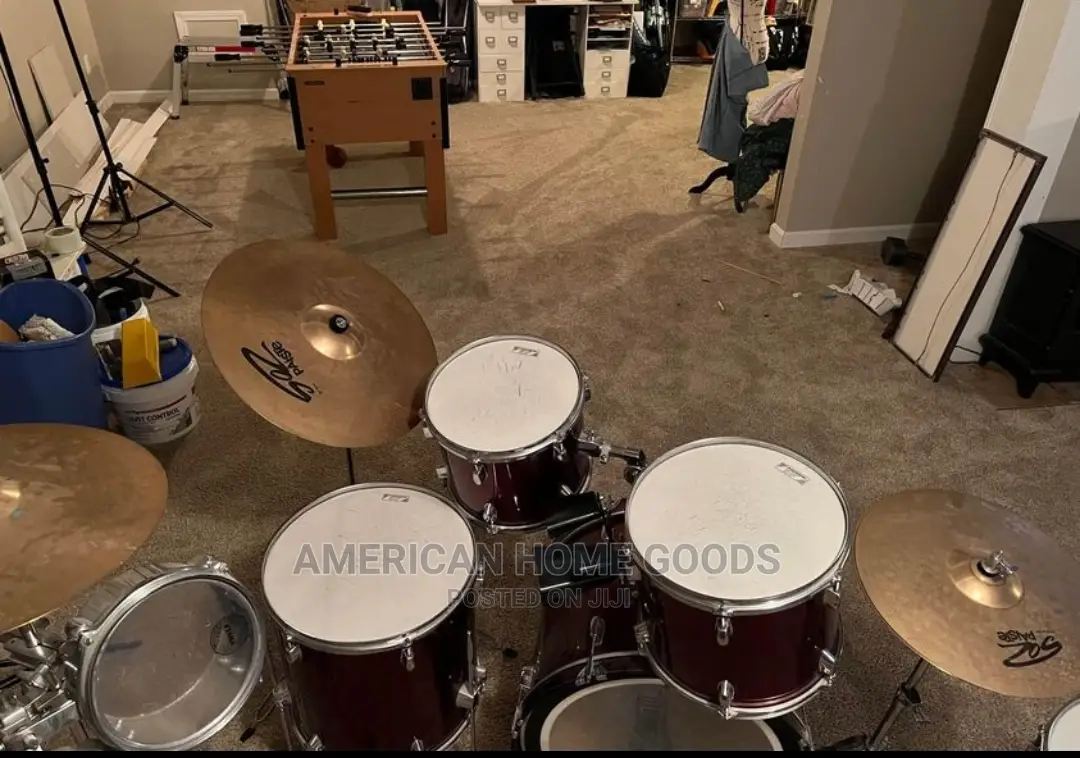 Rockwood Full Drum Kit With Cymbal and Hi-Hat