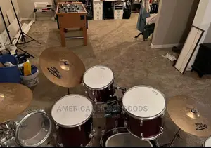 Rockwood Full Drum Kit With Cymbal and Hi-Hat