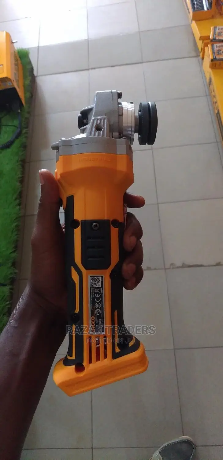 INGCO 20V Cordless Angle Grinder, Battery,Charger Included