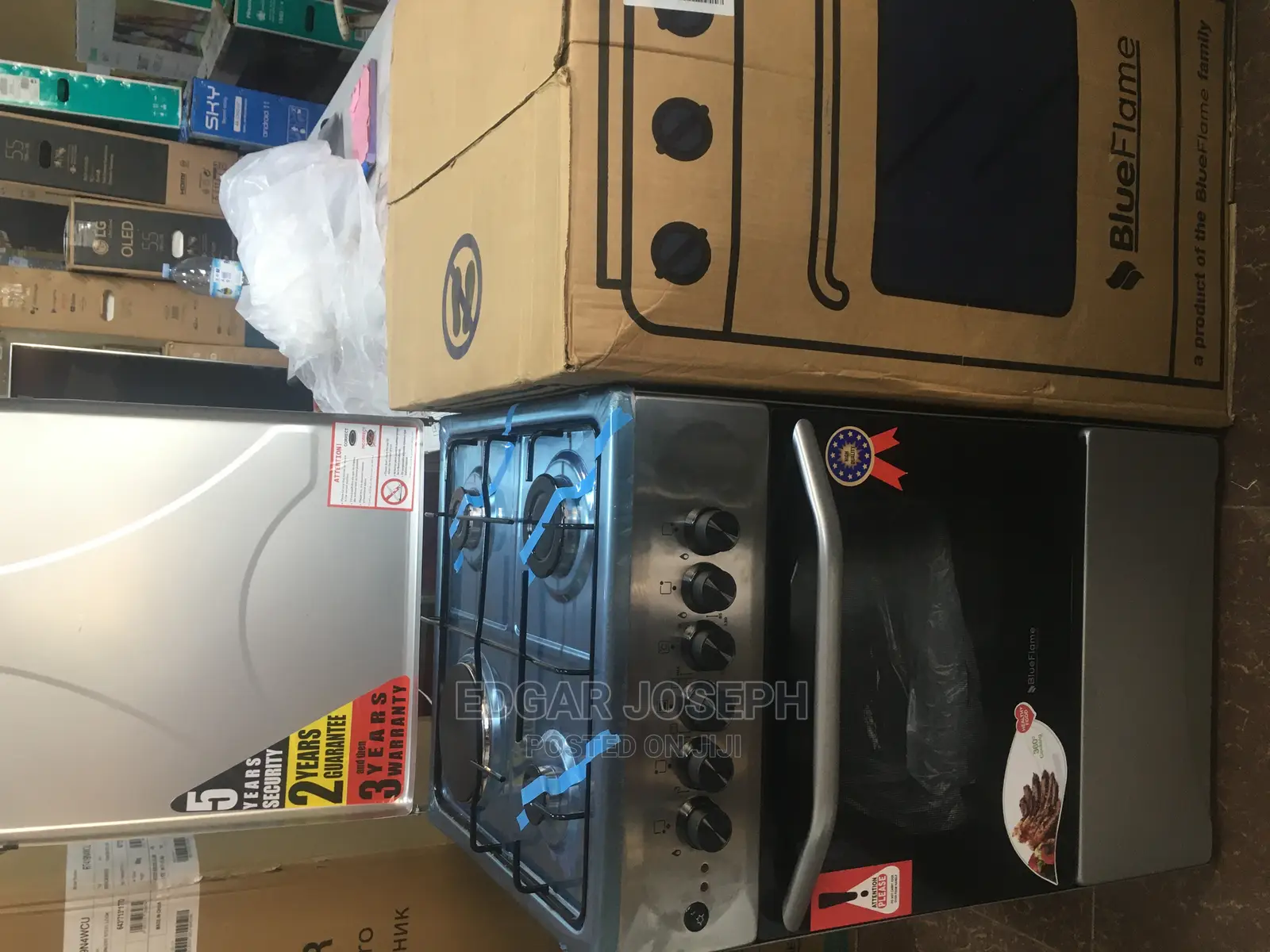 3+1 Cooker Blue Flame