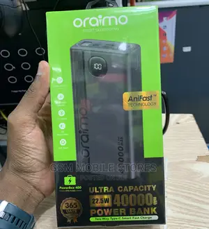 Oraimo Powerbox 40000mah 22.5w Powerbanj