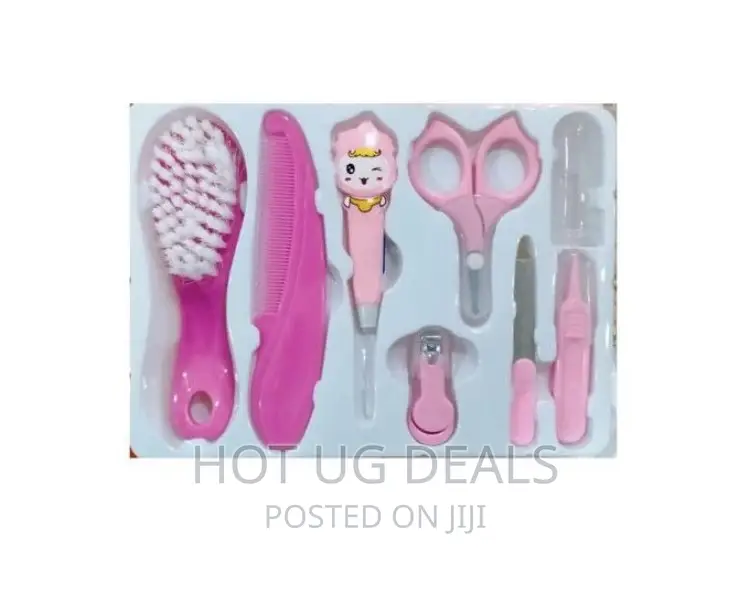 8pc Baby Care Grooming Kit - Pink