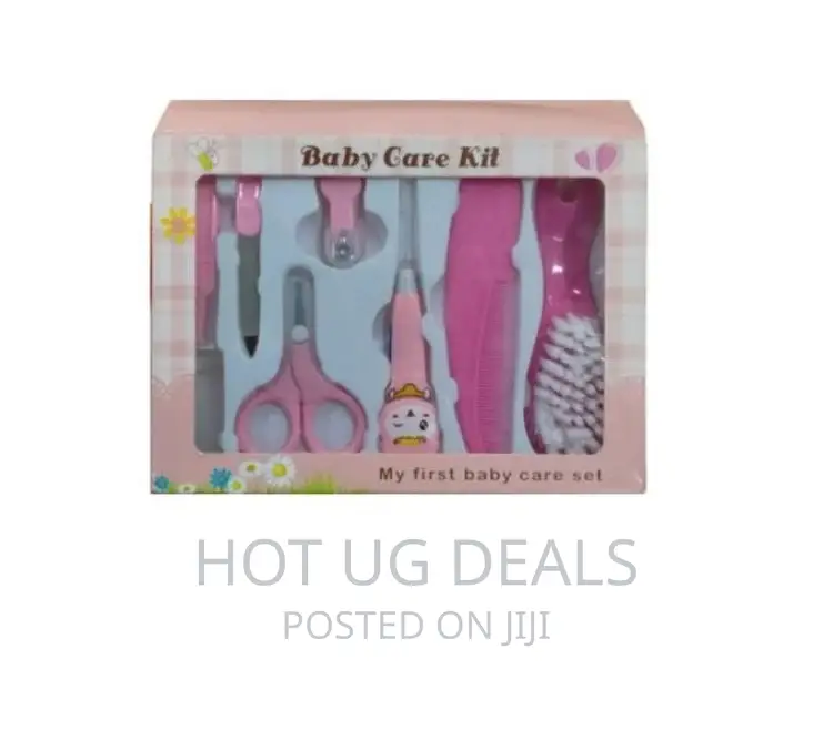 8pc Baby Care Grooming Kit - Pink