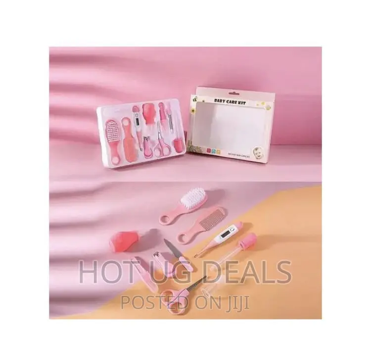 10 Piece Baby Grooming Set - Pink