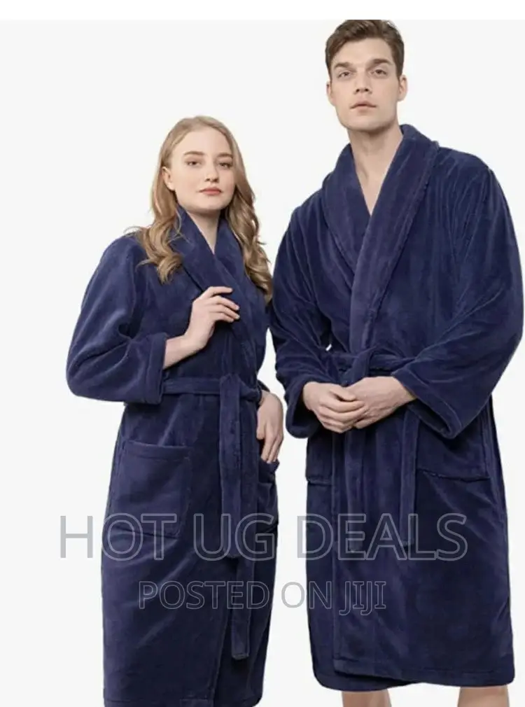 Large Cotton Cloth Bathrobe - Multicolor
