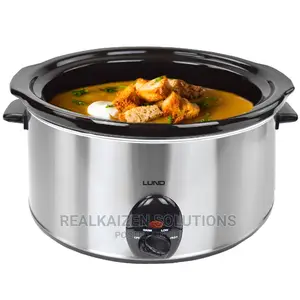 Poland LUND 5.6L Stainlesssteel Ceramic Pot Slow Cooker 320W
