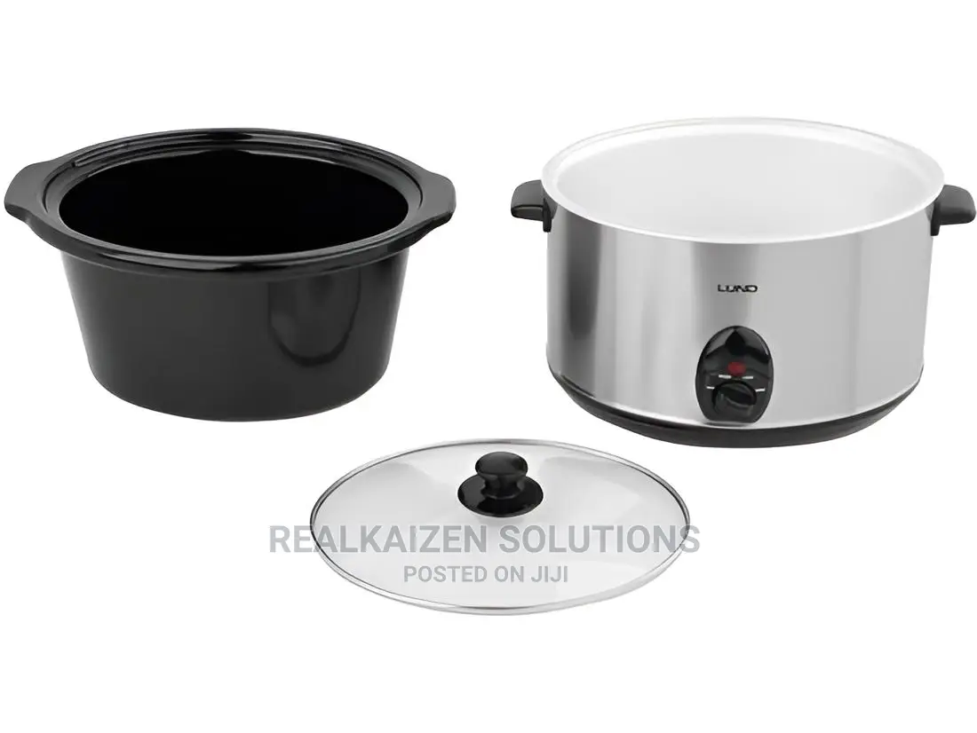 Poland LUND 5.6L Stainlesssteel Ceramic Pot Slow Cooker 320W