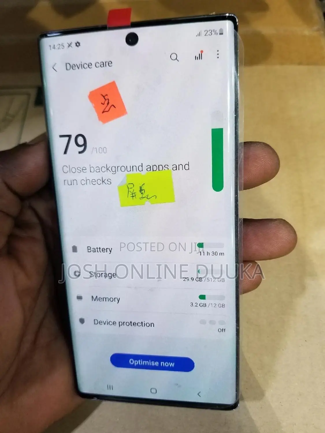 Samsung Galaxy Note10+ 512 GB Gold